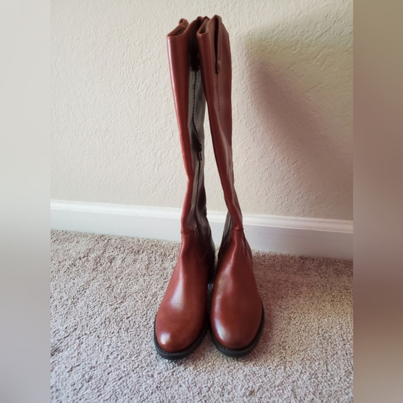 Inc Fawne Leather Riding Boots - Picture 7 of 7